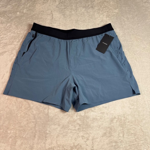 Ten Thousand Other - NWT Ten Thousand Mens The Interval Short Bike XL Blue 5" Black Liner